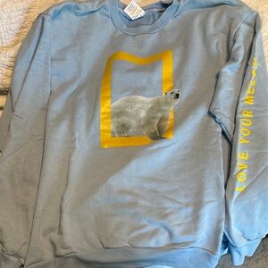 Love Your Melon Light Blue Sweatshirt